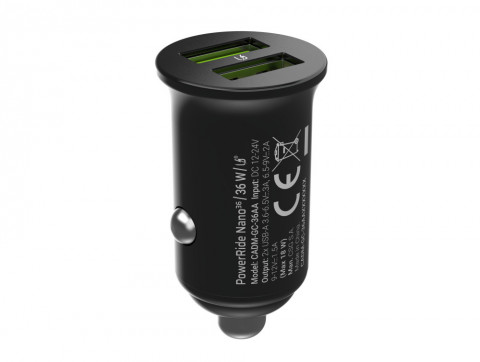 GREEN CELL ŁADOWARKA SAMOCHODOWA POWERRIDE NANO36 - Galeria zdjęcie 5
