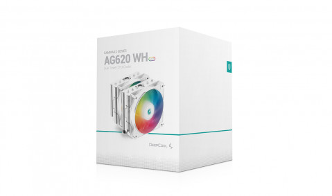 Chłodzenie DeepCool AG620 White ARGB (R-AG620-WHANMN-G-2) - Galeria zdjęcie 10