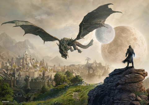 Puzzle Good Loot Gaming Puzzle: Elder Scrolls: Elsweyr Puzzles 1000 elementów - Galeria zdjęcie 2