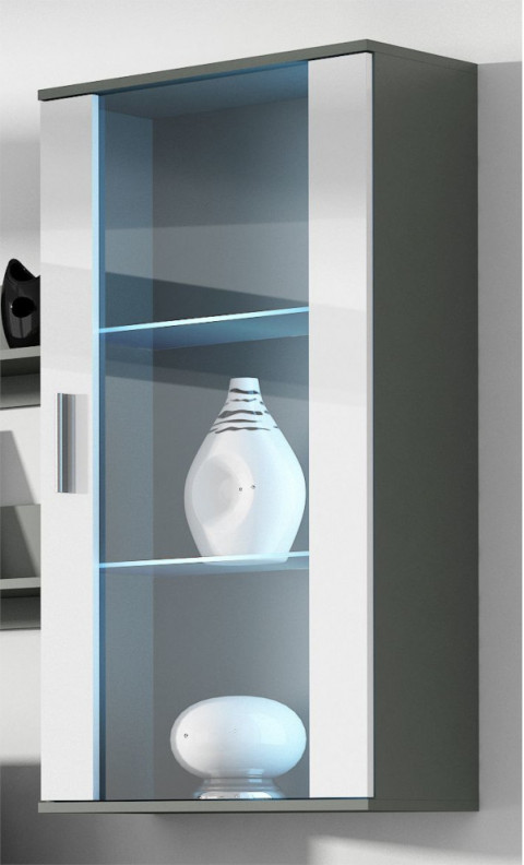 Zestaw meblowy SOHO 5 szary/biały połysk - Galeria zdjęcie 5