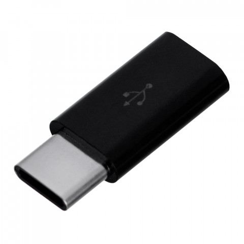 Savio adapter micro usb-usb typ c ak-31/b ak-31/b - Galeria zdjęcie 1