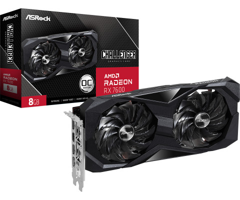 Karta graficzna ASRock Radeon RX 7600 Challenger 8GB OC - Galeria zdjęcie 2