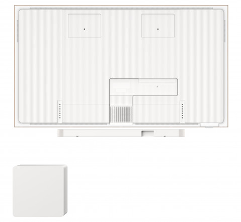 Telewizor TCL NXTFrame 55A300 PRO QLED 55'' 4K Ultra HD 144Hz Google TV Dolby Vision IQ Biały - Galeria zdjęcie 8
