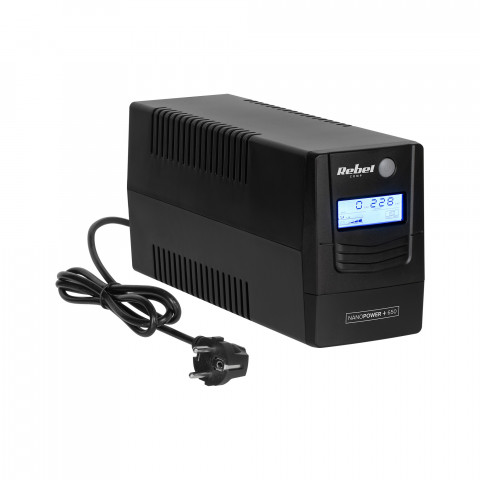 REBEL UPS NANOPOWER PLUS 1000 ( OFFLINE, 1000VA / - Galeria zdjęcie 4