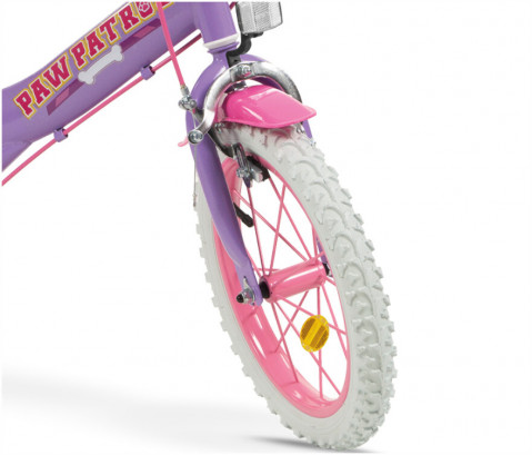 Rower dziecięcy 14" Psi Patrol Fiolet 1480 Girl TOIMSA - Galeria zdjęcie 5