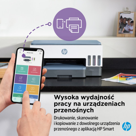 HP Urządz. Wielof. Smart Tank 725 All-in-One 28B51A - Galeria zdjęcie 12