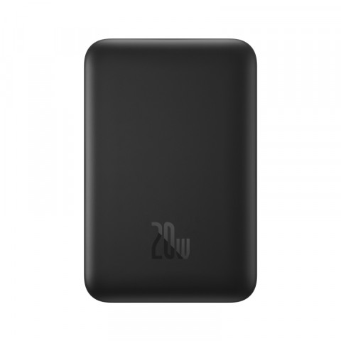 Powerbank Baseus Magnetic Mini Air Wireless 10000mAh 20W+kabel USB C-USB C (czarny) - Galeria zdjęcie 1