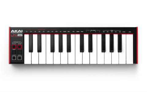 AKAI LPK 25 MKII - Mini klawiatura sterująca USB/MIDI - Galeria zdjęcie 1