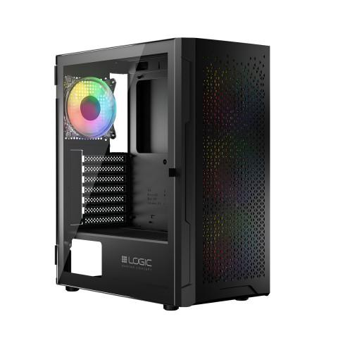 LOGIC OBUDOWA ARAMIS ARGB MIDI USB 3.0 BLACK - Galeria zdjęcie 4