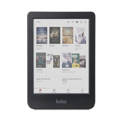 Czytnik e-booków Kobo Clara Colour 6" E-Ink Kaleido 3 16GB WI-FI Black - Galeria zdjęcie 1