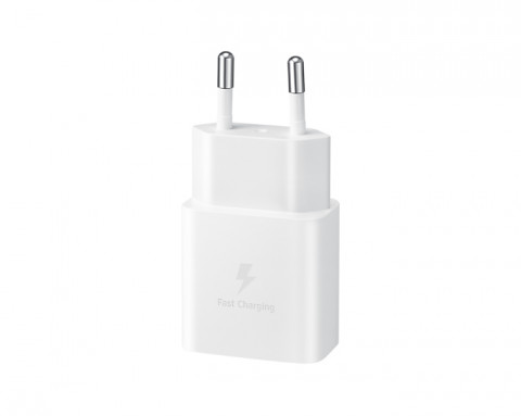 Samsung Power Adapter 15W USB-C Fast Charge (without cable); White - Galeria zdjęcie 2