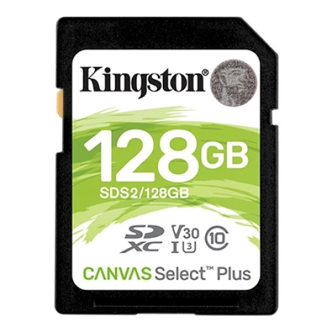 KINGSTON SDXC Canvas Select Plus 100R UHS-I U3 V30 - Galeria zdjęcie 1