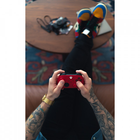 Microsoft Xbox Series Kontroler - Pulsujący czerwon - Galeria zdjęcie 10