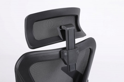 Ergonomiczny fotel biurowy ACTIVEJET T5 czarny - Galeria zdjęcie 9
