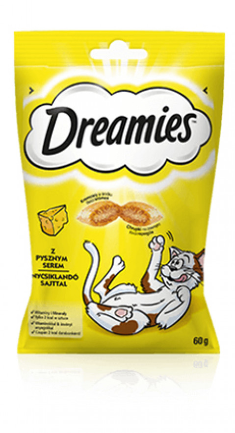DREAMIES z żółtym serem 60g - Galeria zdjęcie 1