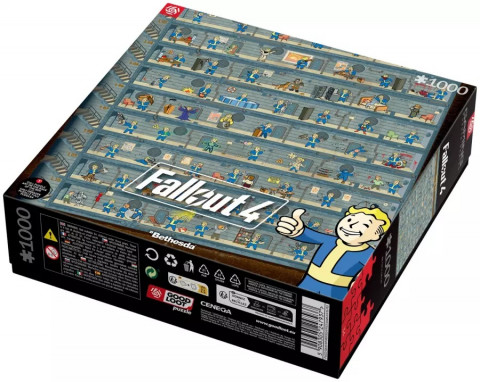 Puzzle Good Loot Gaming Puzzle: Fallout 4 Perk Poster 1000 elementów - Galeria zdjęcie 5