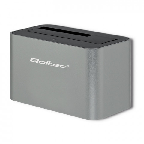 QOLTEC STACJA DOKUJĄCA HDD/SSD | 2.5"/3.5" SATA - Galeria zdjęcie 3