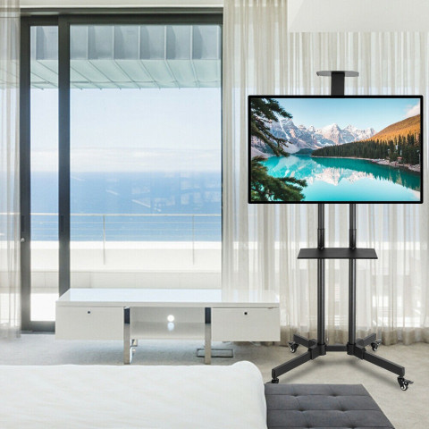 TECHLY STOJAK MOBILNY TV LED/LCD 37-70 CALI 50KG 2 - Galeria zdjęcie 12