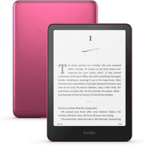 Czytnik Ebook Kindle Paperwhite (12 Generacja) 2024 7” glare-free 32GB Wi-Fi bezprzewodowe ładowanie ( bez reklam) Raspberry - Galeria zdjęcie 1