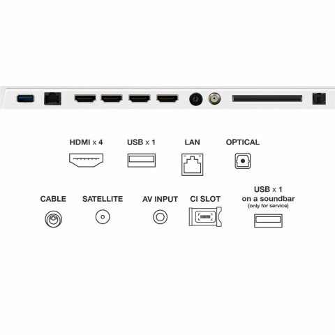 Telewizor TCL NXTFrame 55A300 PRO QLED 55'' 4K Ultra HD 144Hz Google TV Dolby Vision IQ Biały - Galeria zdjęcie 7