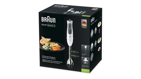 Blender ręczny Braun MQ3135WH Sauce 750W biały - Galeria zdjęcie 10