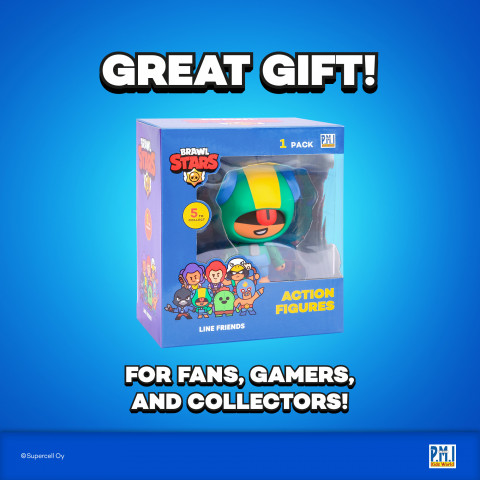 BRAWL STARS S1 ACTION FIGURES 11cm - LEON - Galeria zdjęcie 6