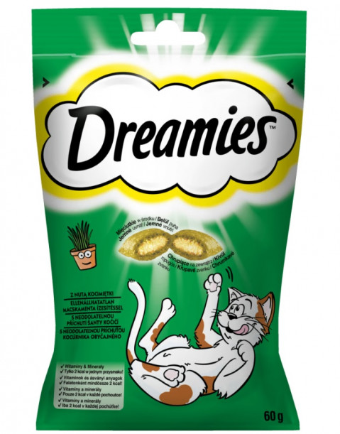 DREAMIES z Nutą Kocimiętki - przysmak dla kota - 60 g - Galeria zdjęcie 1
