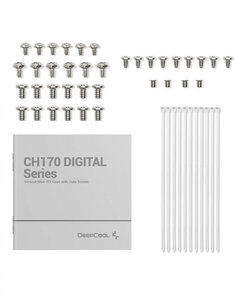 Obudowa DeepCool CH170 DIGITAL WH - Galeria zdjęcie 5