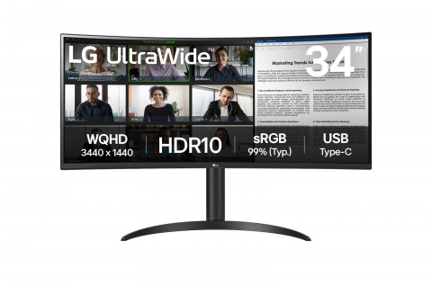 MONITOR LG LED 34" 34WR50QK-B 100Hz - Galeria zdjęcie 1