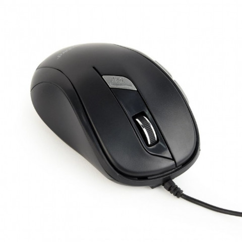 GEMBIRD MYSZ MUS-6B-01 OPTYCZNA 1600DPI CZARNA - Galeria zdjęcie 1