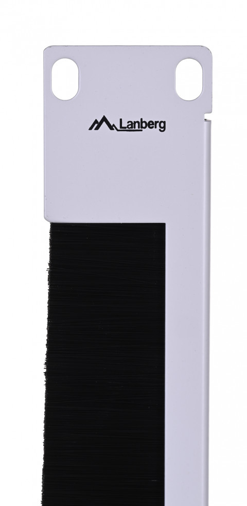 LANBERG PANEL SZCZOTKOWY DO SZAF 19" 1U SZARY - Galeria zdjęcie 4