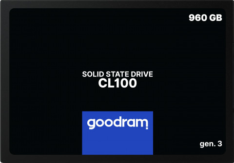 SSD GOODRAM CL100 Gen. 3 960GB SATA III 2,5 RETAIL - Galeria zdjęcie 1