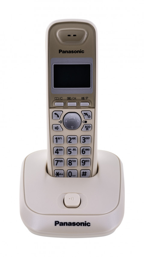 Telefon bezprzewodowy Panadonic KX-TG 2511PDJ Beżowy - Galeria zdjęcie 2
