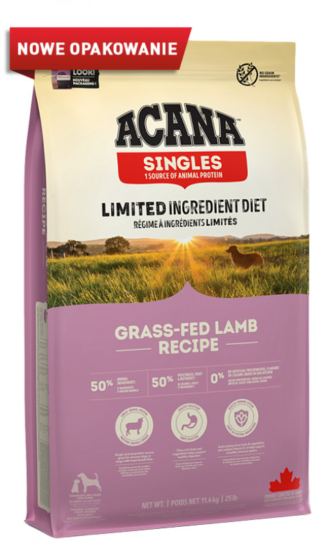 ACANA Grass-fed Lamb - sucha karma dla psa - 11,4 kg + 2 kg za 1 zł! - Galeria zdjęcie 4