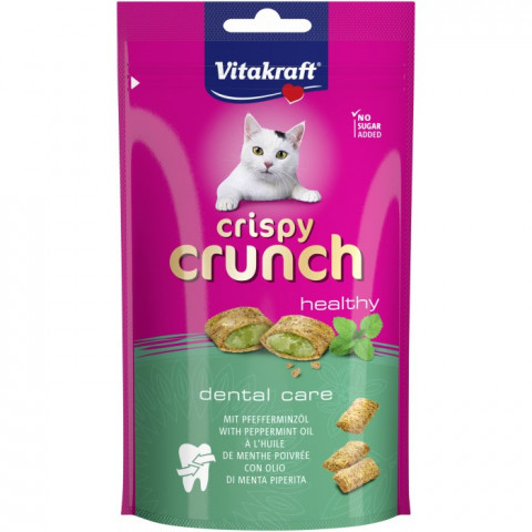 VITAKRAFT Crispy Crunch Dental - przysmak dla kota - 60 g - Galeria zdjęcie 1