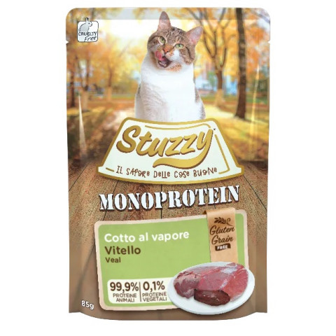 STUZZY Monoprotein Cielęcina - mokra karma dla kota - 85g - Galeria zdjęcie 1