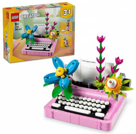 LEGO CREATOR 3w1 31169 Maszyna do pisania z kwiatami - Galeria zdjęcie 12