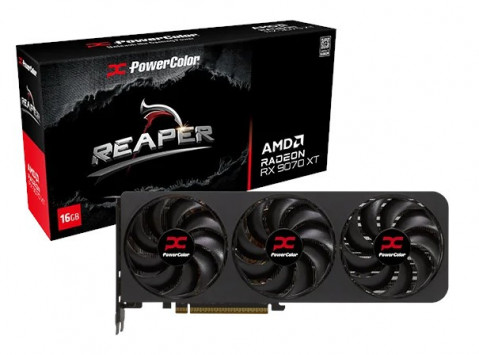 Karta graf. PowerColor Reaper RX9070XT 16G-A - Galeria zdjęcie 1