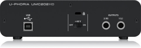 Behringer UMC202HD - Interfejs audio USB - Galeria zdjęcie 5