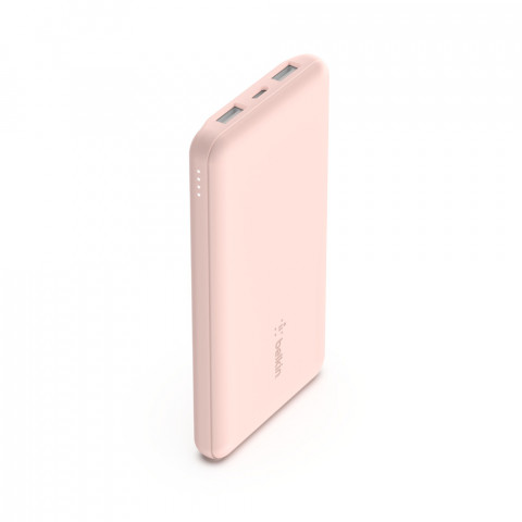 Powerbank Belkin BoostCharge Power Bank 10K 2xUSB-A + 1xUSB-C 10000mAh 15W Rose Gold - Galeria zdjęcie 1