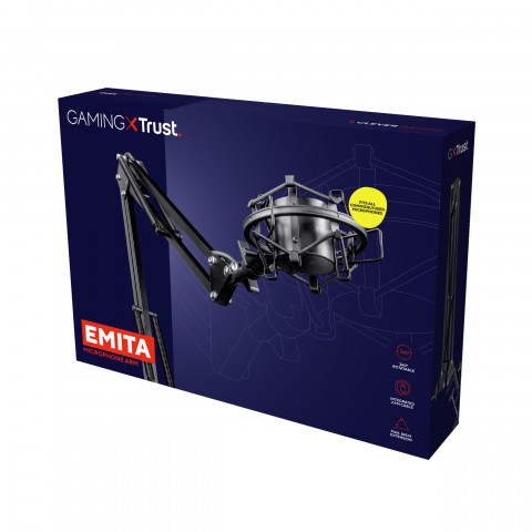 Uchwyt TRUST EMITA Silver (22563) - Galeria zdjęcie 5