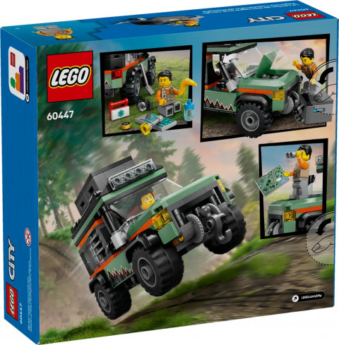 LEGO CITY 60447 Górska ciężarówka terenowa 4x4 - Galeria zdjęcie 2