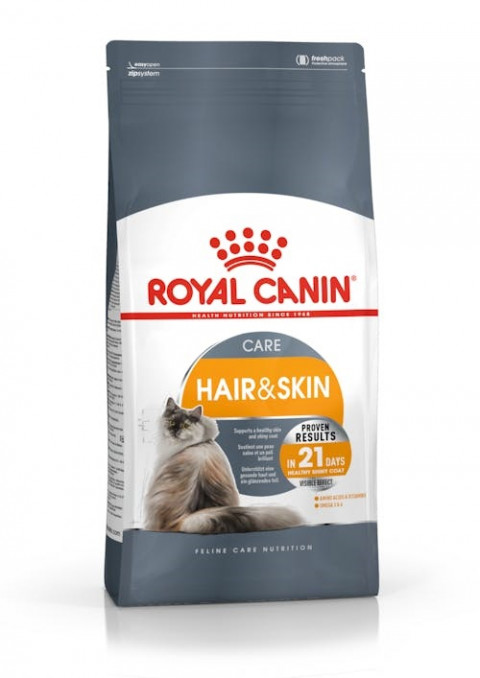 ROYAL CANIN FCN Hair&Skin Care - sucha karma dla kota dorosłego - 2 kg - Galeria zdjęcie 1