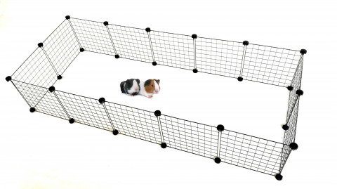 C&C Modułowy wybieg - kojec, klatka dla psa - 180x75 cm - Galeria zdjęcie 12