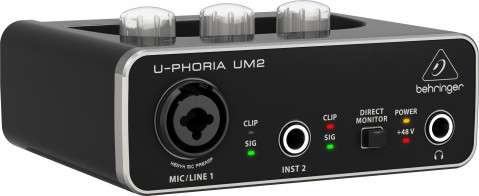 Behringer UM2 - Interfejs audio USB - Galeria zdjęcie 3
