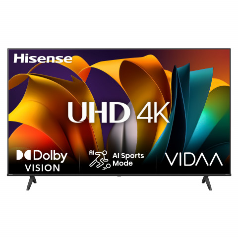 Telewizor Hisense 50A6N LED 50" 4K Ultra HD VIDAA Dolby Vision DVB-T2 Czarny - Galeria zdjęcie 1