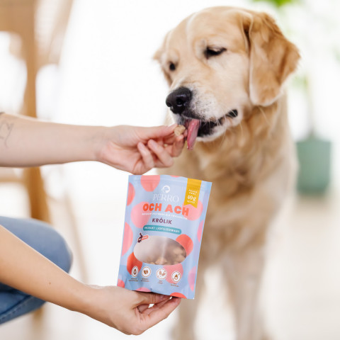 PERRO Och Ach Królik - przysmak dla psa - 40g - Galeria zdjęcie 4