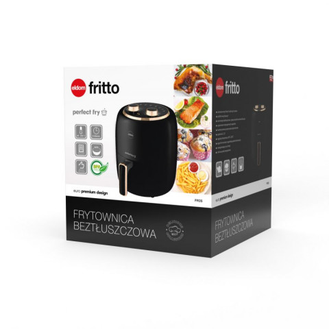 ELDOM FRYTKOWNICA BEZTŁUSZCZOWA FRITTO,POJ.3,5 L,R - Galeria zdjęcie 9