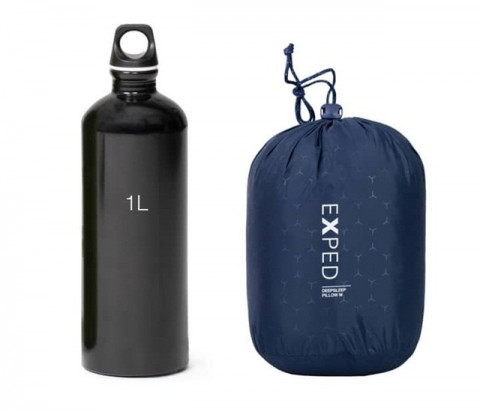 Poduszka turystyczna Exped Deep Sleep Pillow M - Navy - Galeria zdjęcie 3