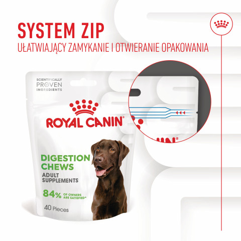 ROYAL CANIN Supplements Dog Digestion Adult - suplementy dla psa - 160g - Galeria zdjęcie 7